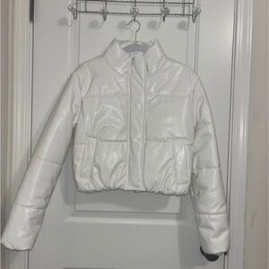 White Puffer Jacket